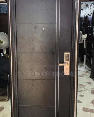 Black Fire Proof Door