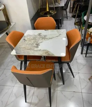 Marble Dining Set by 4 Seater.