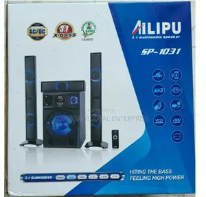 Ailipu Heavy Bass 3.1 Bluetooth Home Theatre System Sp- 1031