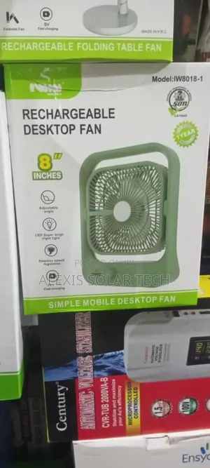 8inches Iwin Rechargeable Desktop Fan