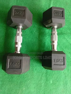 7.5kg Hexagon Dumbbell
