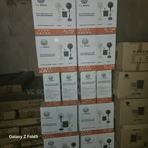 SMT Z.L Shidai Solar Fan With Upto 1800amhs Lithium Battery