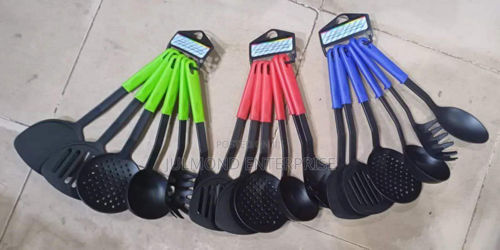 Colour Non-Stick Spoon Set