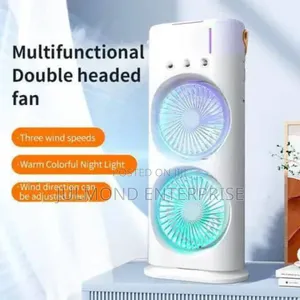 Multifunctional Rechargable Double Headed Spray Fan