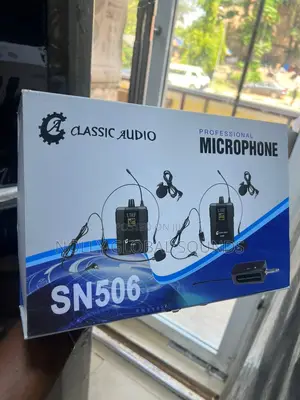 Classic Audio Double Lapel and Overhead Wireless Microphone