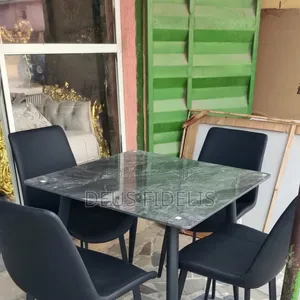 Marble Dining Table and 4 Chairs