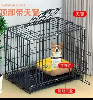 Dog Cage Size 4(Free Delivery in Lagos)