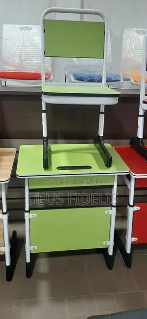 Students Reading Chair and Table