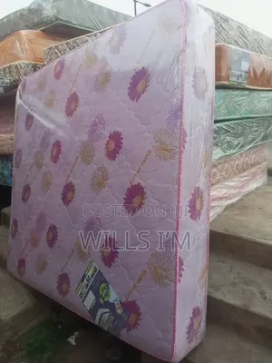 6 by 6 by 12 Inches King Size Semi Orthopedic Mattress