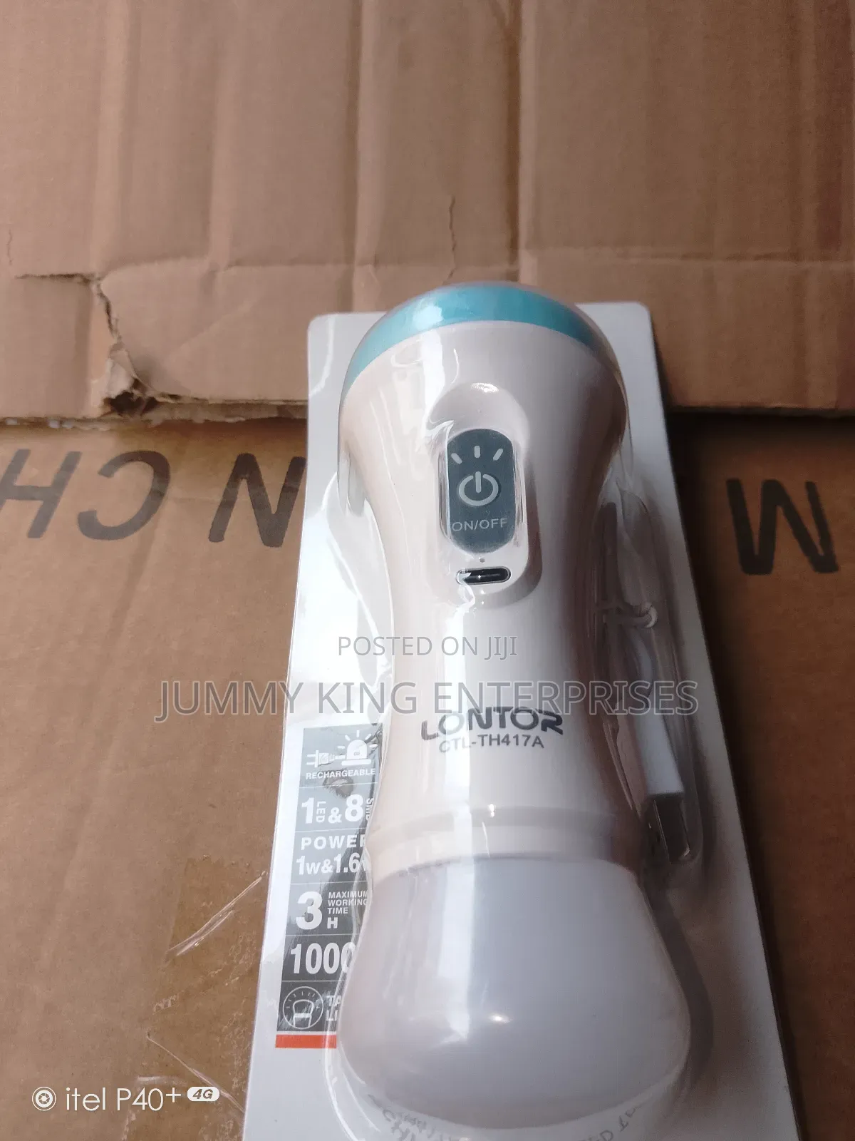 Lontor Rechargeable Torch - Your Reliable Lighting Solution