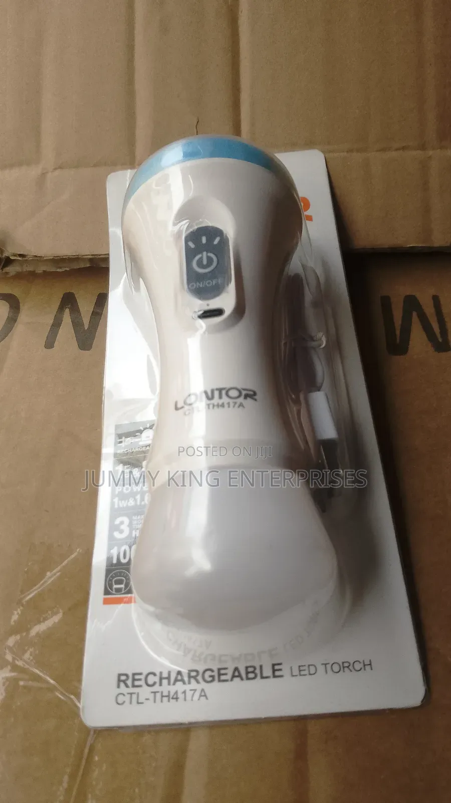 Lontor Rechargeable Torch - Your Reliable Lighting Solution