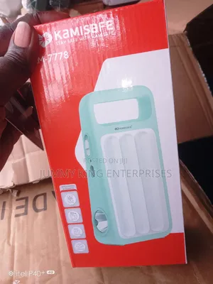 Kamisafe Led Rechargeable Lamp With Torchlight