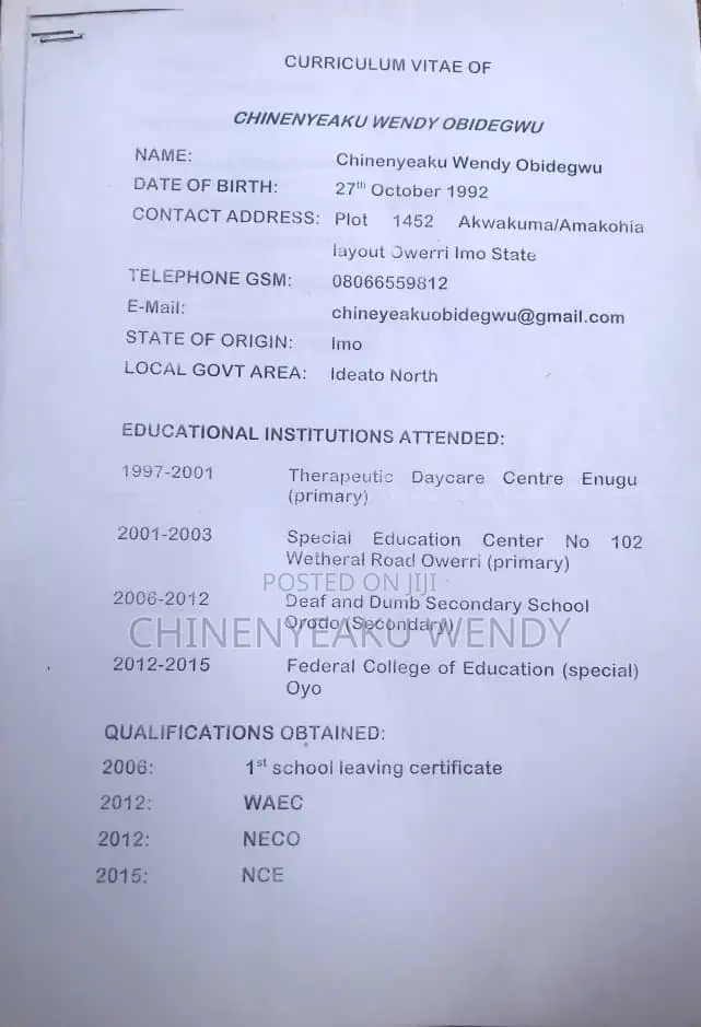 Primary Teacher