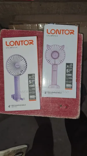 Mini Rechargeable Hand Fan for Homes/ Events Centres/Office