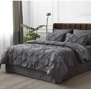 Pintuck Duvet Cover, Bedsheet And Pillowcases