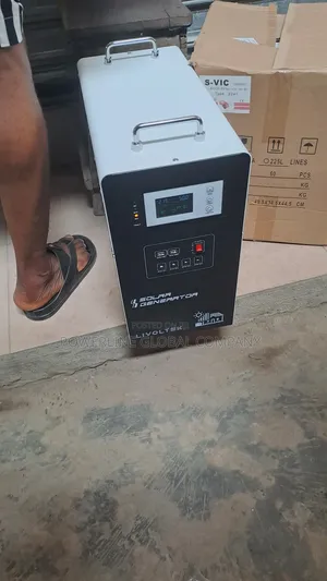 1000w Solar Generator With Panel for Home's/ Offices/ Bars