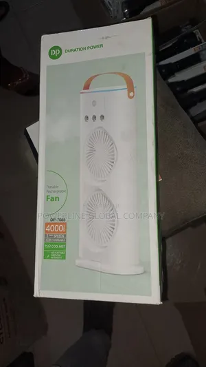 Rechargeable Double Blade Fan for Homes/ Offices/ Business C