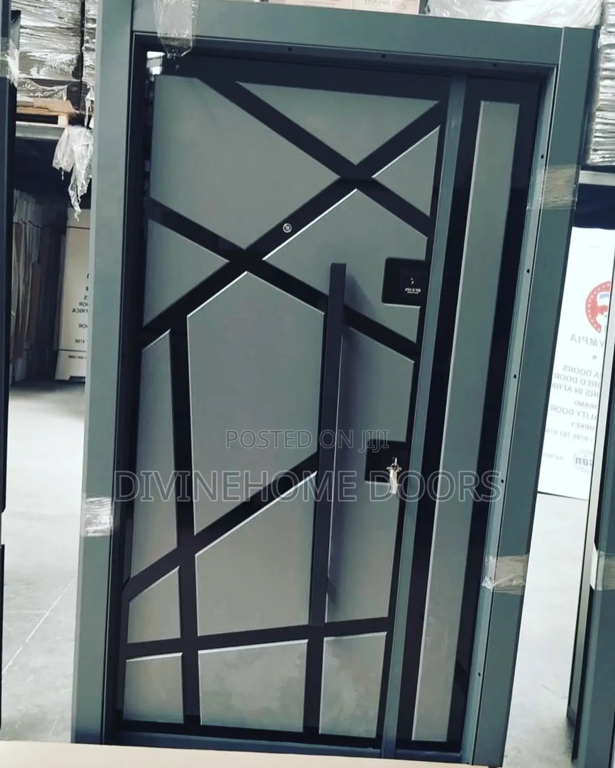 Pattern Line Design Luxury Door