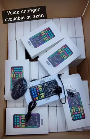 I9 Sound Card Voice Changer Device With Different Sounds