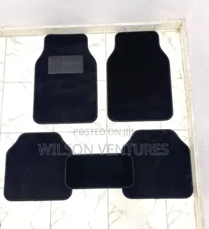 5 Pieces Universal Rug Mat For All 5 Seater Cars And Suv