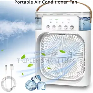 Portable Fan Air Conditioners Usb Fun 3 in 1 Air Humidifier