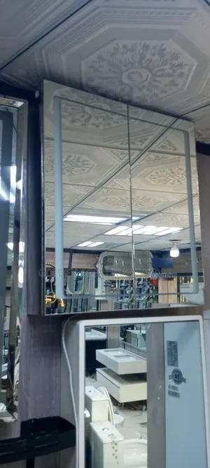 Cabinet Mirror With Bluetooth and Light
