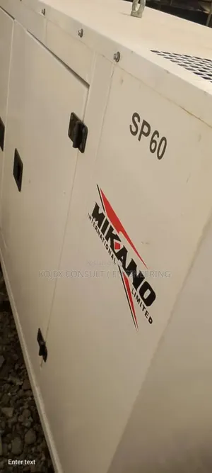 60kva Fg Wilson Soundproof Generator