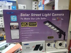 500w Solar Street Light Camera