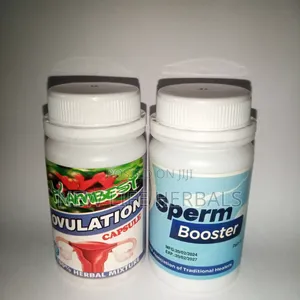 Sperm Booster Ovulation Herbal Capsule Combo Pack
