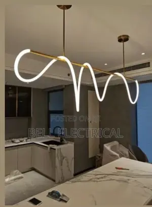 Modern Led Wave Pendant Light