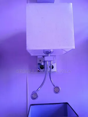 Bed Side Lamp With Double Pointer Light