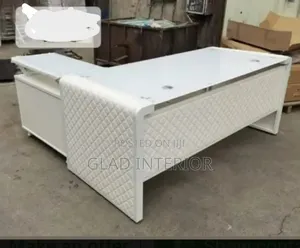 White Office Table