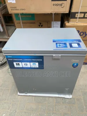 Original Midea 200l Chest Freezer One Door Super Freezing