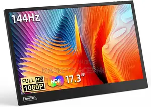 17.3" Portable 144hz Hdr Monitor - Ultra-slim, Hdr, Type-c