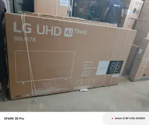 Ultra Vision Lg Uhd 86 Inches Smart Tv