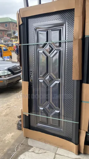 Security Steel Door With Design