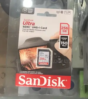 Memory Card 256gb Sandisk Ultra Camera