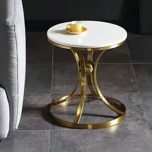 Marble Side Stool