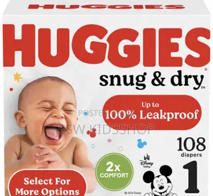 Huggies Snug Dry Baby Diapers, Size 2,3,4