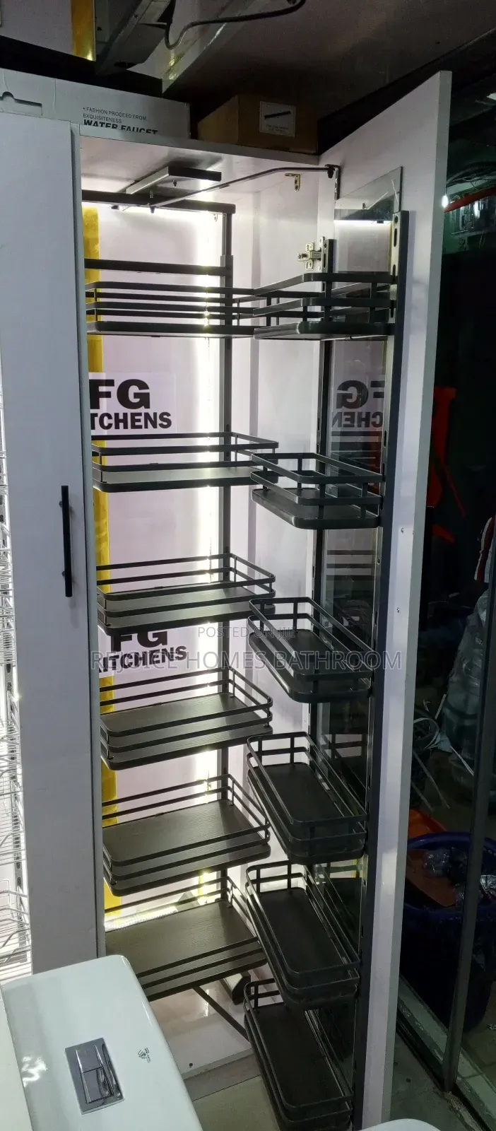 Stainless Pantry Rack