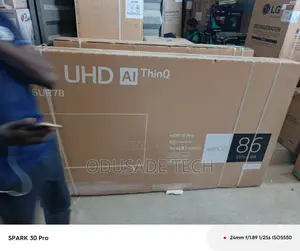 Clear View Lg Uhd 86 Inches Smart Tv