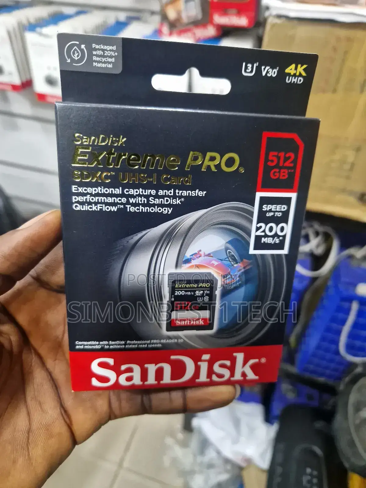 Sandisk Extreme Pro 512gb