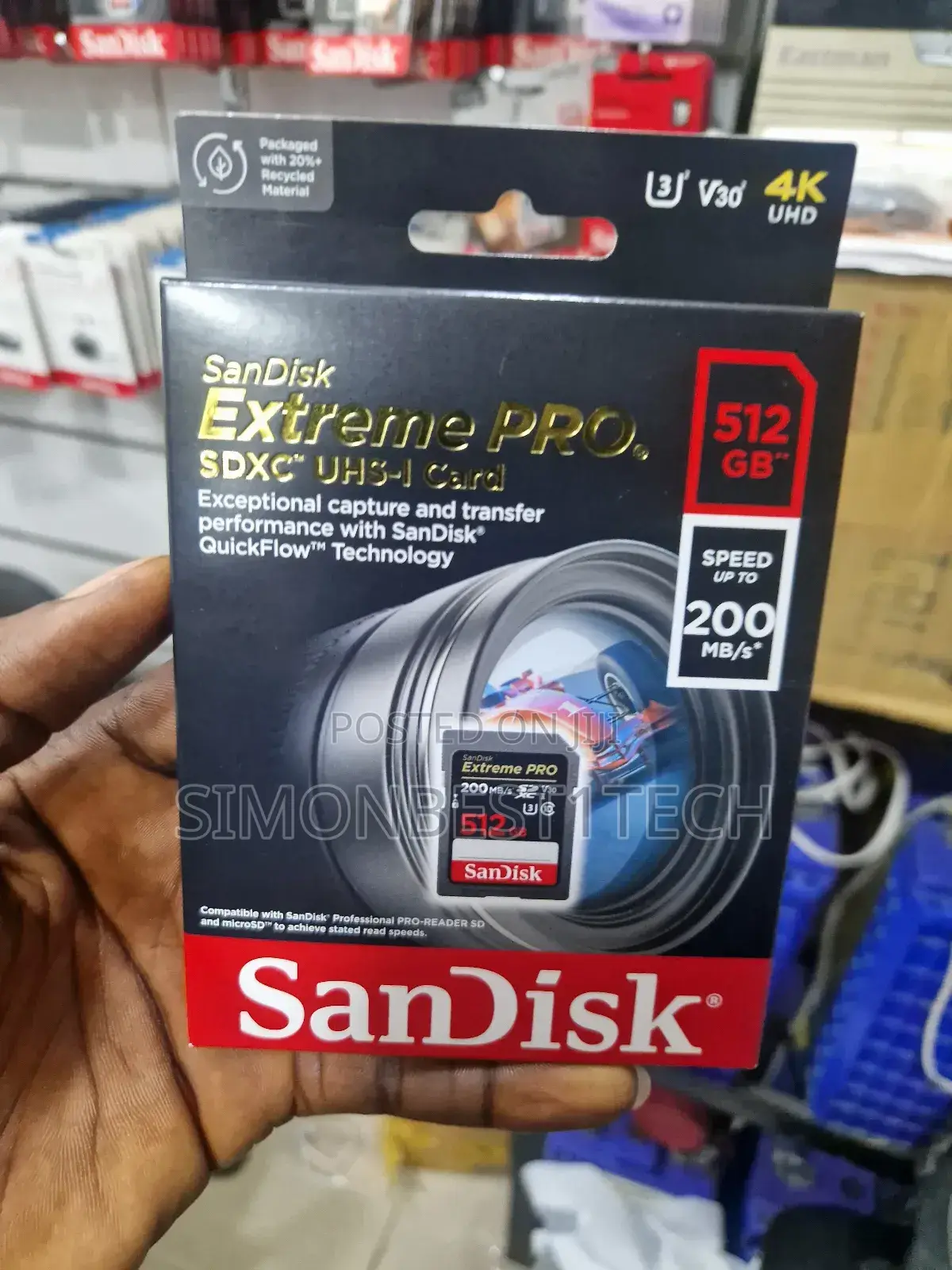 Sandisk Extreme Pro 512gb