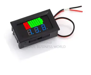 Digital Voltmeter With Battery Bar Voltage Meter 12v to 72v