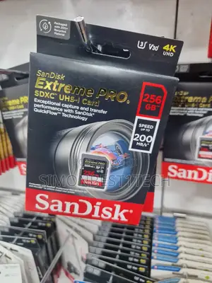 Brand New Sandisk Extreme Pro Sd 256gb