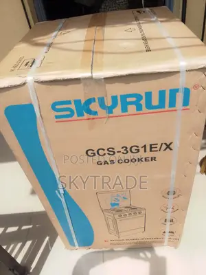 Skyrun Gas Cooker (3 Burners+1 Hot Plate) With Auto Ignition