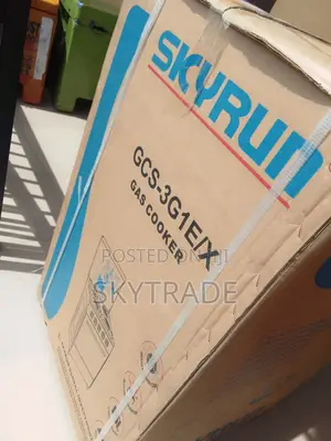 Skyrun 3+1 Standing Gas Cooker +Oven (Gcs-3g1e/X)