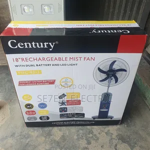 Century Rechargeable Mist Standing Fan