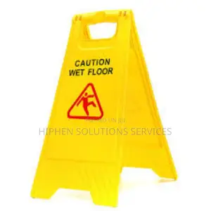 Placement Of Wet Floor Sign