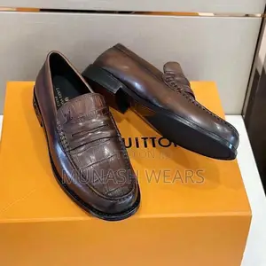 Louis Vuitton Leather Calfskin Shoe